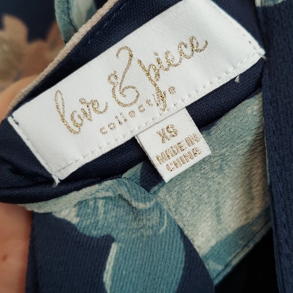 Donated - Love & Piece Floral Jumpsuit With Criss Cross Back - Picture 6 of 8